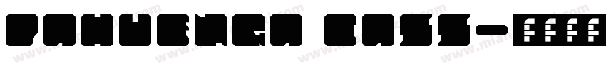 Pahuenga Cass字体转换